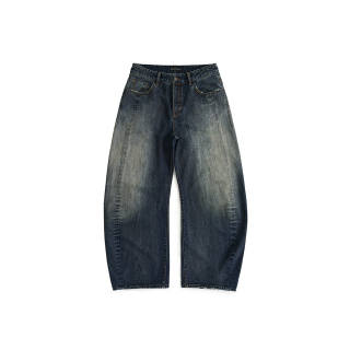 MASONPRINCE Jeans Unisex Blue Moderate Straight Fit Pants