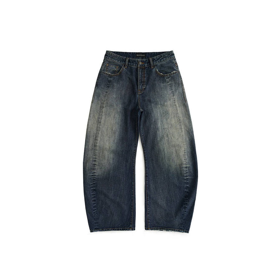 MASONPRINCE Jeans Unisex Blue Moderate Straight Fit Pants