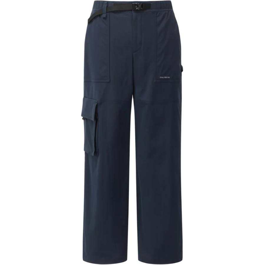 SALOMON Cargo Pants Unisex Dark Marine Blue Moderate