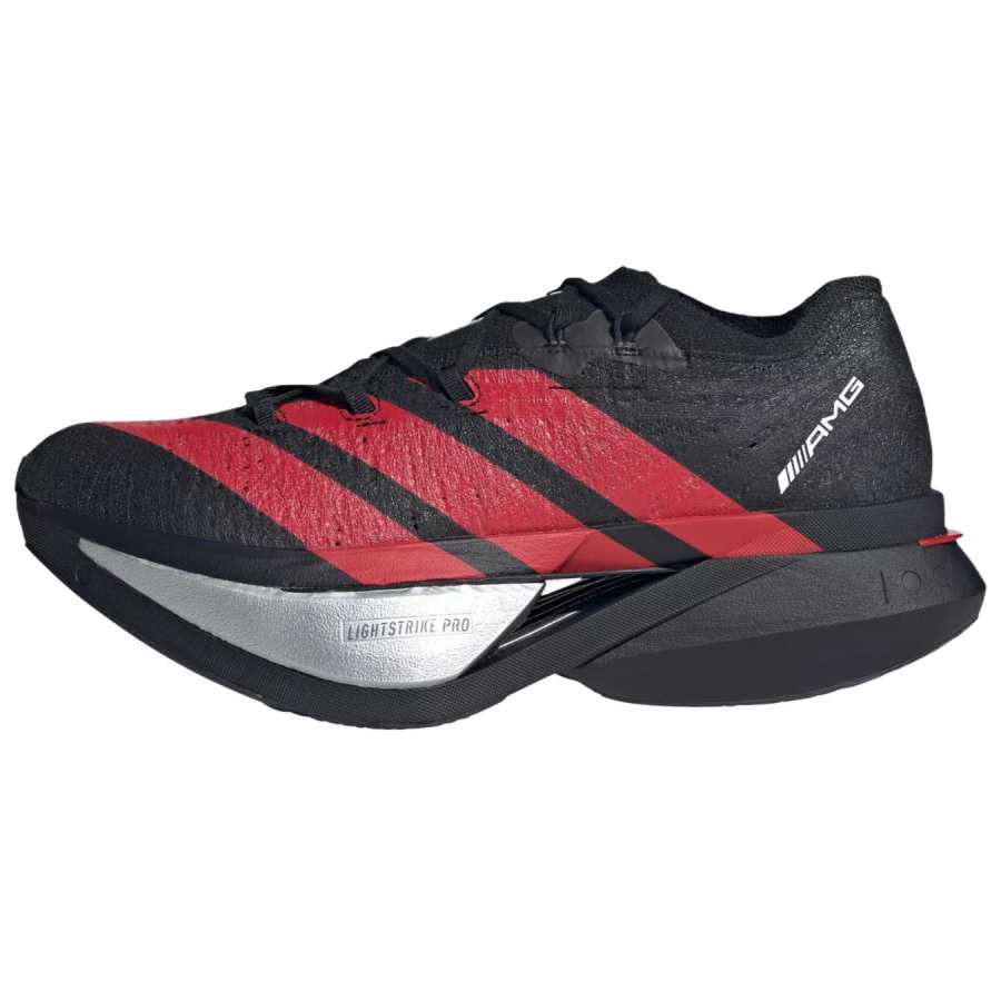 Adidas Adidas Adizero Prime X3 Strung Amg striped lace-up sneakers