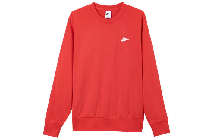 Nike Nike Club Sweatshirt Men's University Red/White