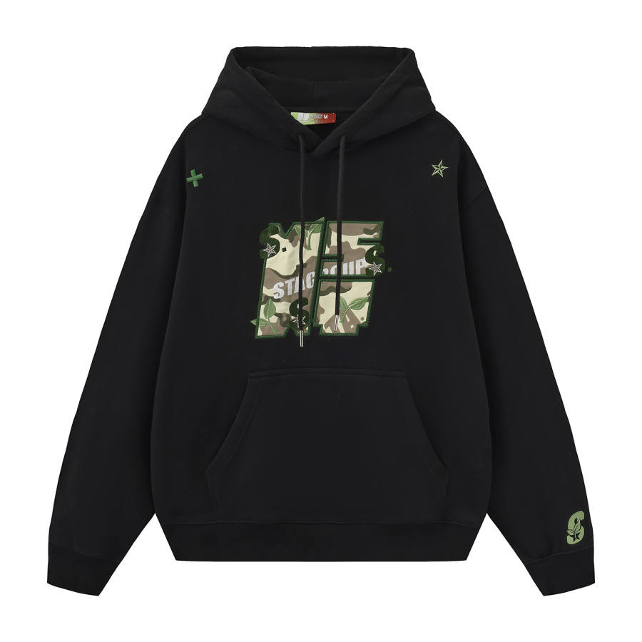 NSTNEW START X STA Sweatshirts Unisex Hooded Moderate Regular