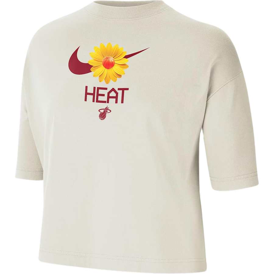 Nike Nike Miami Heat Courtside Women's Nike Nba Boxy T-Shirt