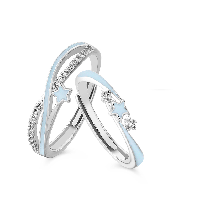 VIVIWELL S925 Silver Rings Unisex