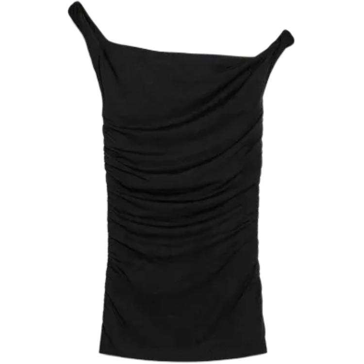 ZARA Tank Tops Women's Black Moderate