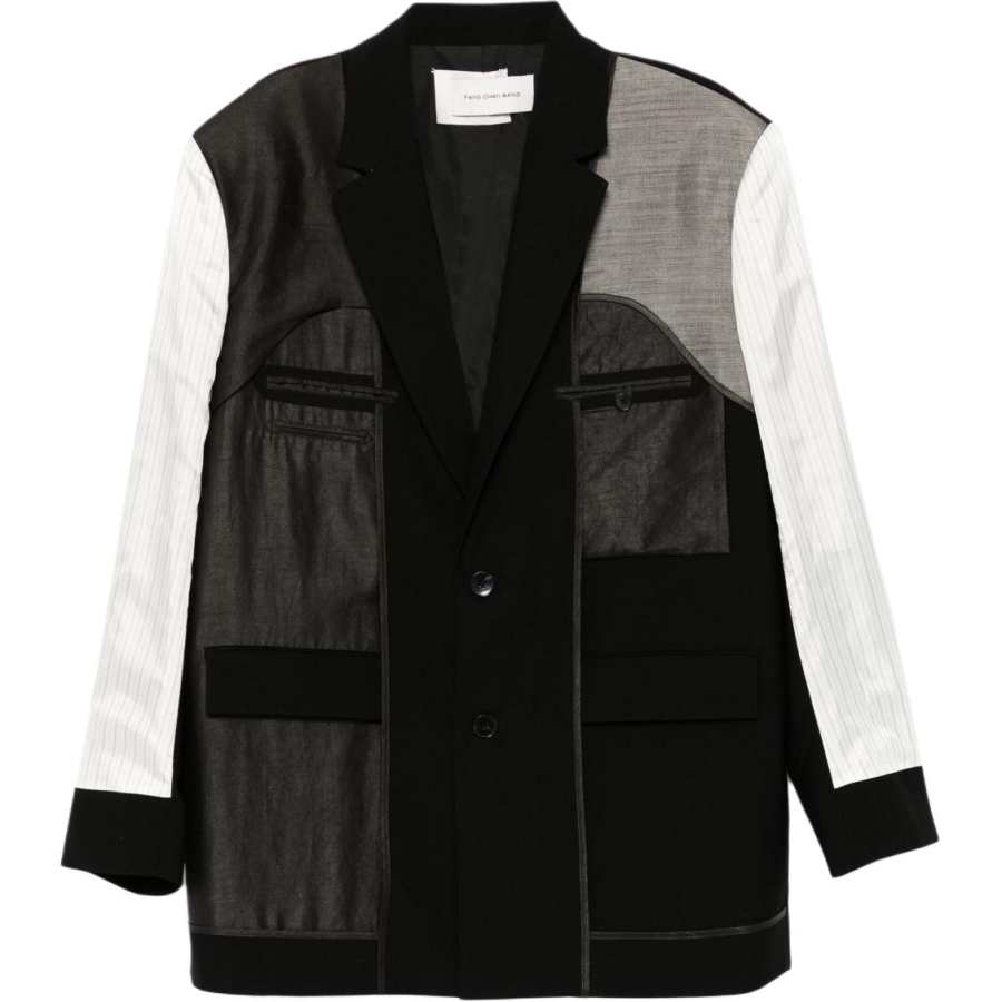 Feng Chen Wang Feng Chen Wang patchwork blazer