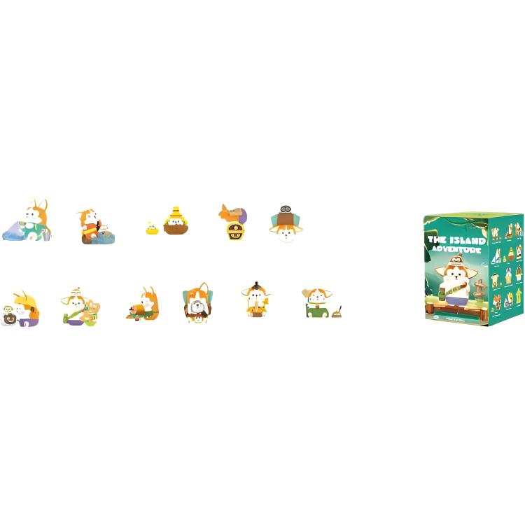POP MART Little Sweet Bean COOGI Corgi, Adventure In The Small Island Collection Figure Mystery Boxes