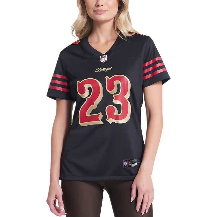 Nike Nike Christian McCaffrey San Francisco 49ers Rivalries Collection Women’s Nike Nfl Game Jersey