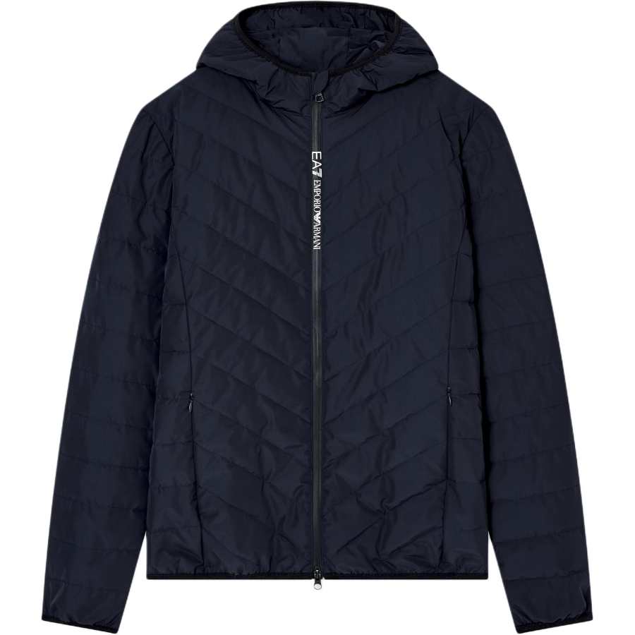 Emporio Armani hooded quilted jacket