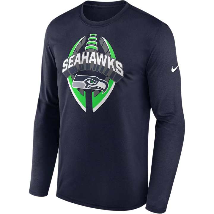 Nike Nike Seattle Seahawks Legend Icon Men's Nike Dri FIT Nfl Long Sleeve T Shirt