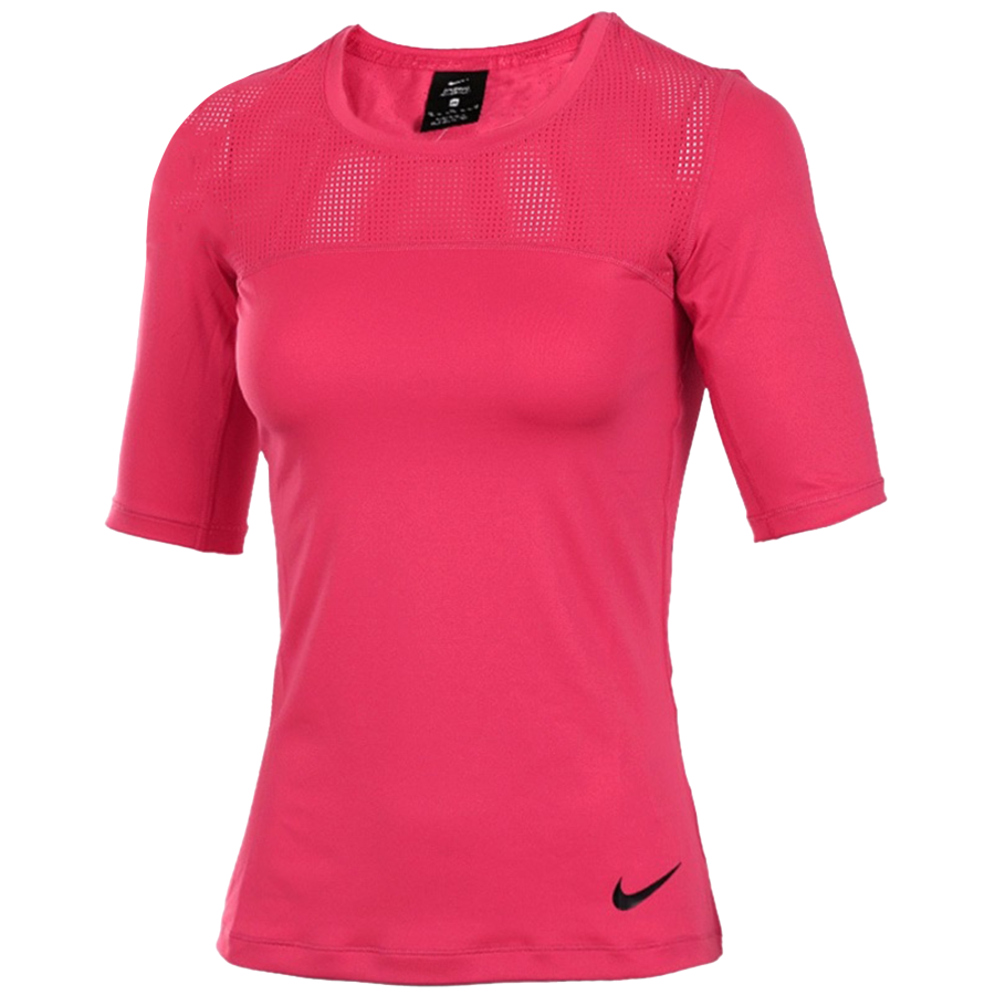 Nike Nike T Shirts Women's Dark Pink Crew Neck
