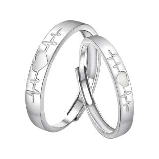 LEONAJ 925 Sterling Silver Synthetic Cubic Zirconia 925 Sterling Silver Unisex