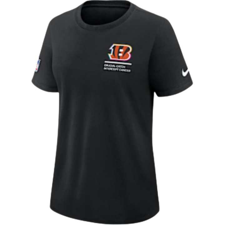 Nike Nike Cincinnati Bengals Crucial Catch Women's Nike Dri FIT Nfl T Shirt