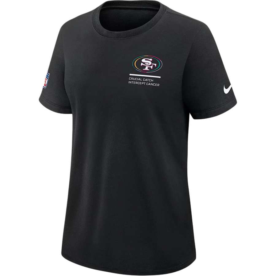 Nike Nike San Francisco 49ers Crucial Catch Women's Nike Dri FIT Nfl T Shirt