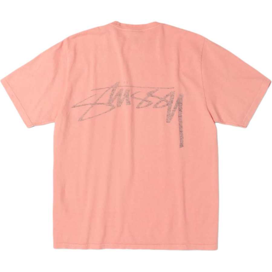 Stussy FW25 SMOOTH REVERSE TEE PIGMENT DYED T Shirt Unisex