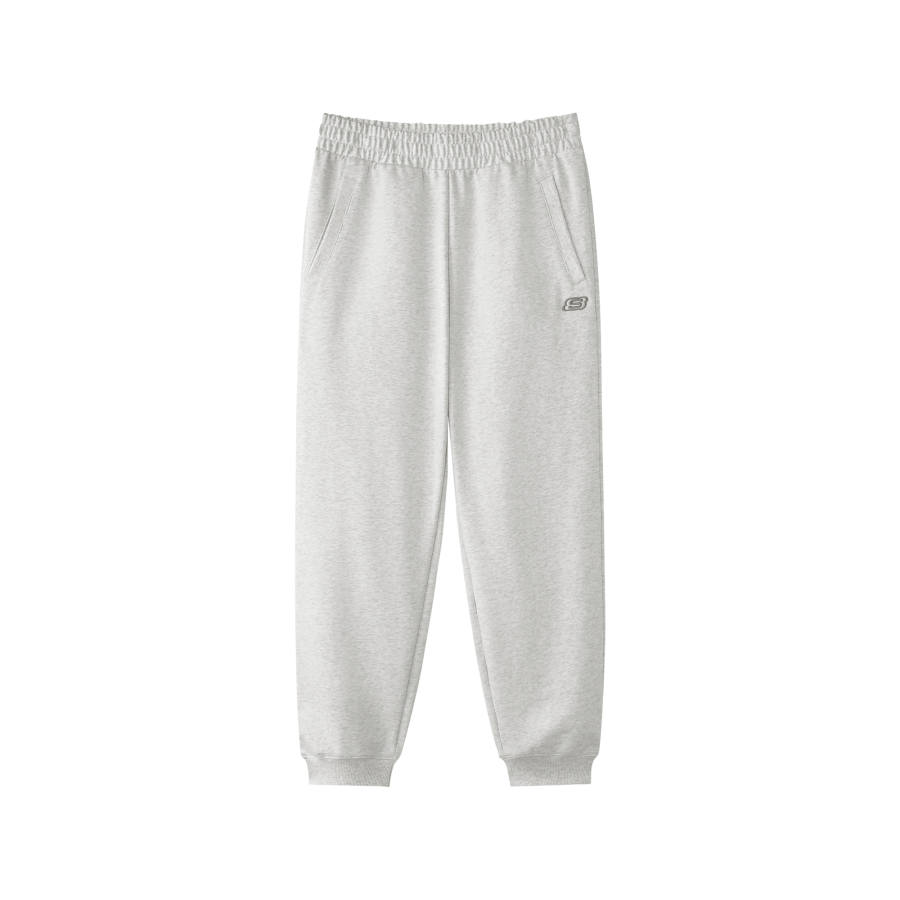 Skechers New Year Knitted Sweatpants Men's Light Heather Gray