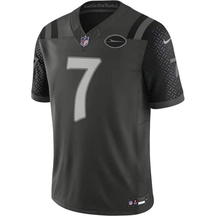Nike Nike Justin Fields New York Jets Rivalries Collection Men’s Nike Nfl Game Jersey