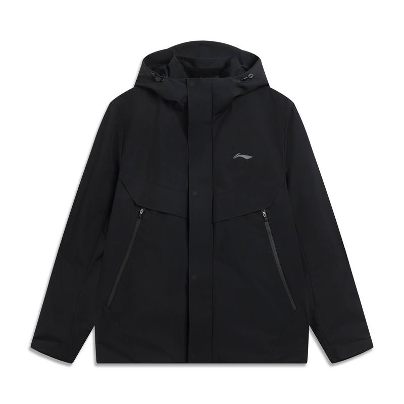 Li-Ning Li Ning Jackets Men's Black Hooded Thickened Other