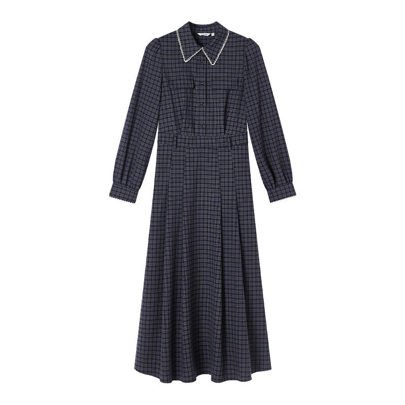 XIANGYING Long Sleeved Dress Women's