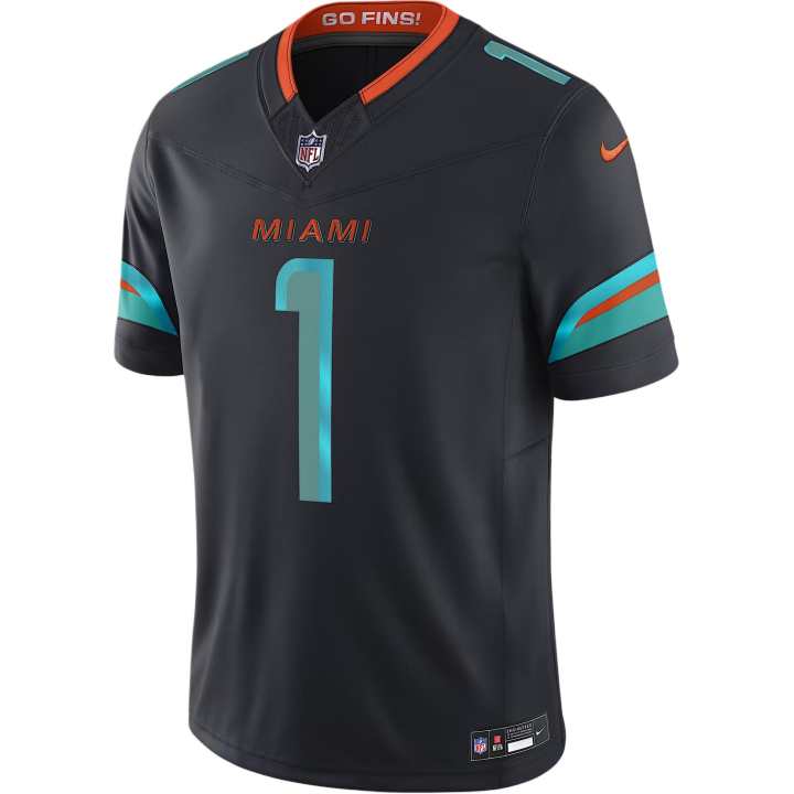 Nike Nike Tua Tagovailoa Miami Dolphins Rivalries Collection Men's Nike Dri-FIT Nfl Limited Jersey