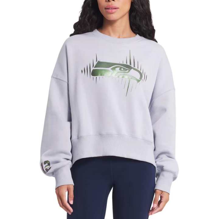 Nike Nike Seattle Seahawks Rivalries Collection Oversized Women's Nike Nfl Pullover Crew
