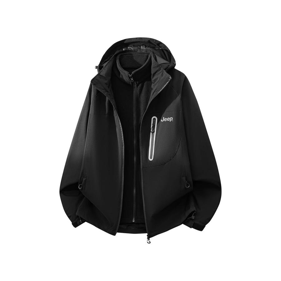 Jeep Jeep Jackets Unisex Hooded Thickened Other