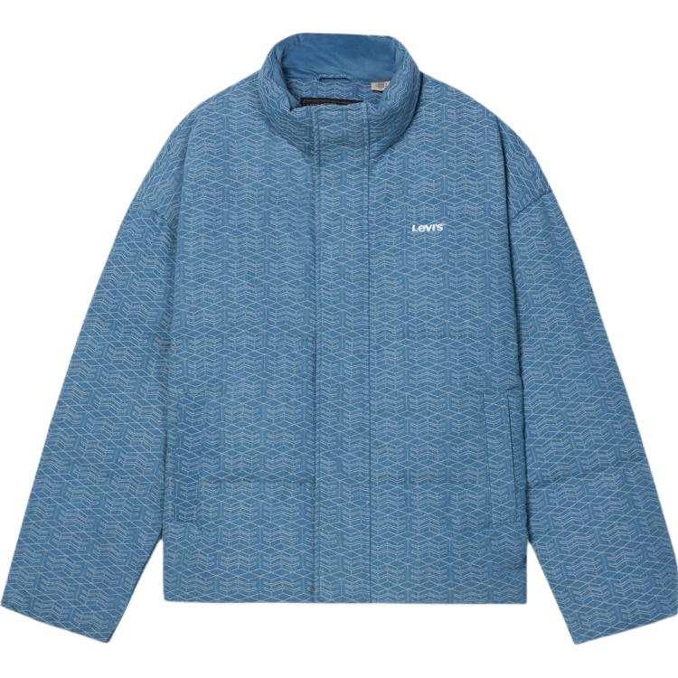 Levis Levis Jackets Men's Light Blue Stand Collar Moderate Other