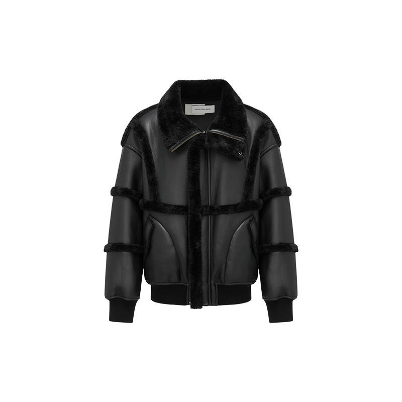 Feng Chen Wang Feng Chen Wang Reversible Shearling Jacket