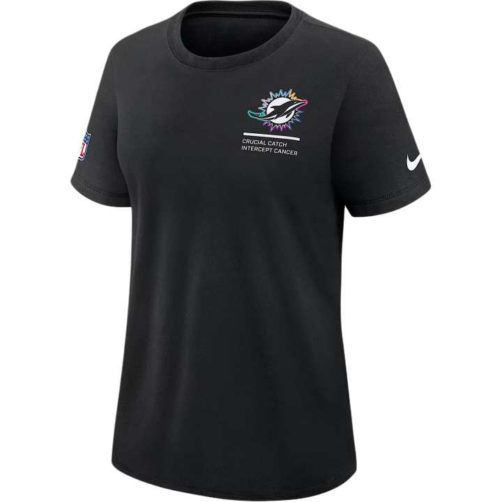 Nike Nike Miami Dolphins Crucial Catch Women's Nike Dri FIT Nfl T Shirt