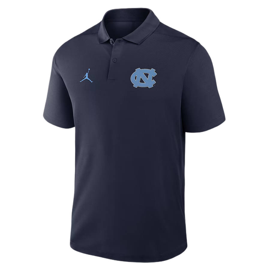 Jordan Nike North Carolina Primetime Victory Primary Logo Men's Nike Dri-FIT College Polo