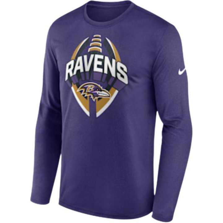 Nike Nike Baltimore Ravens Legend Icon Men's Nike Dri FIT Nfl Long Sleeve T Shirt