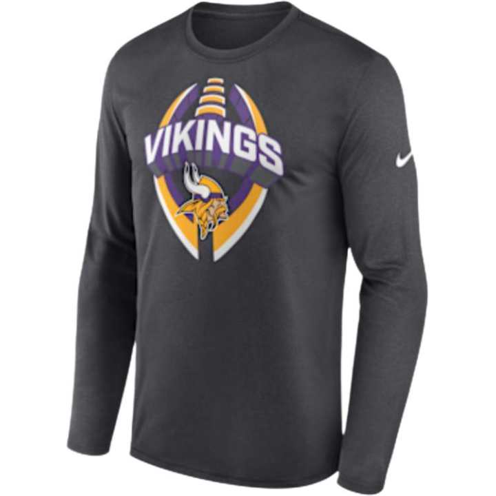 Nike Nike Minnesota Vikings Legend Icon Men's Nike Dri FIT Nfl Long Sleeve T Shirt