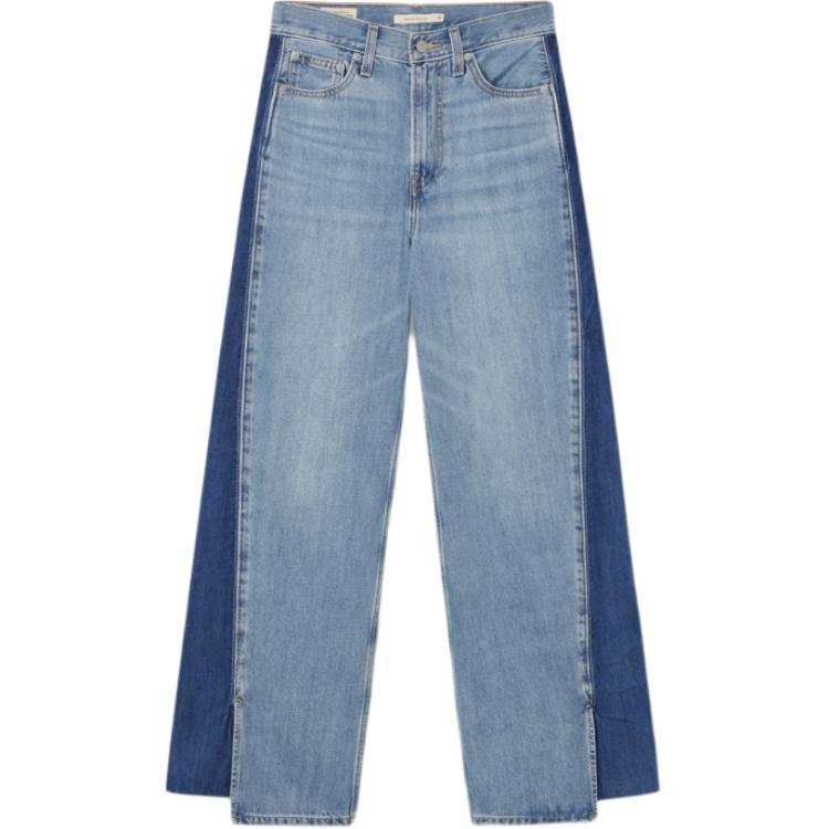 Levis Jeans Women's Nautical Blue Moderate Wide Leg Pants