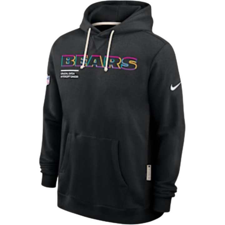Nike Nike Chicago Bears Crucial Catch Sideline Men's Nike Dri FIT Nfl Pullover Hoodie