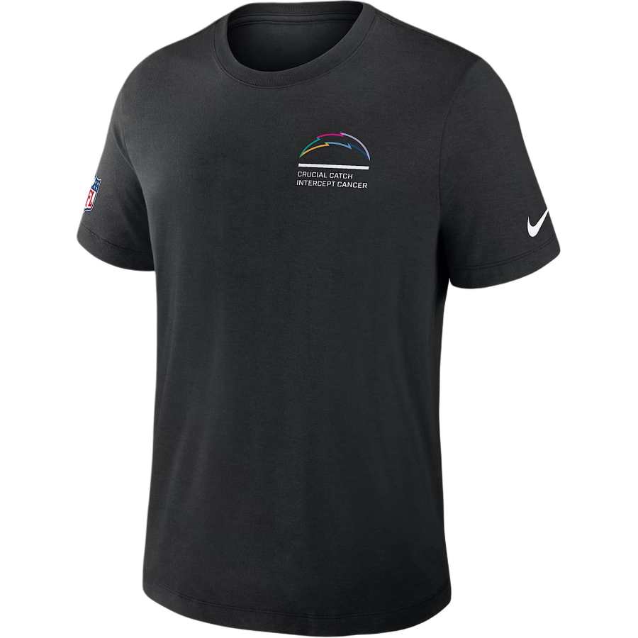 Nike Nike Los Angeles Chargers Crucial Catch Men's Nike Dri FIT Nfl T Shirt