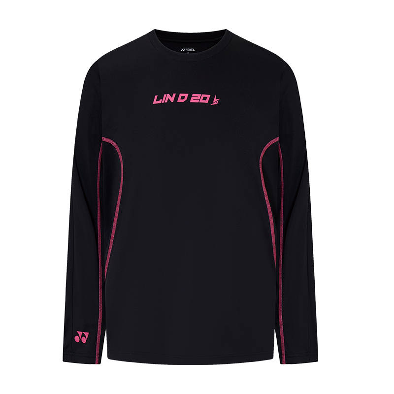 YONEX Badminton Jerseys Men's Black Crew Neck Moderate
