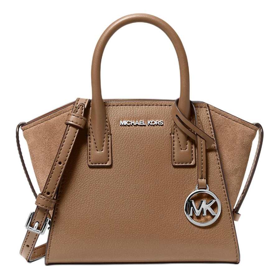MICHAEL KORS Avril Leather Handbag Mini Women's Driftwood