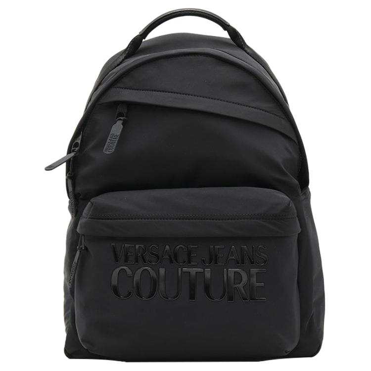 VERSACE JEANS COUTURE VERSACE JEANS COUTURE Polyester Backpack Large Men's Black