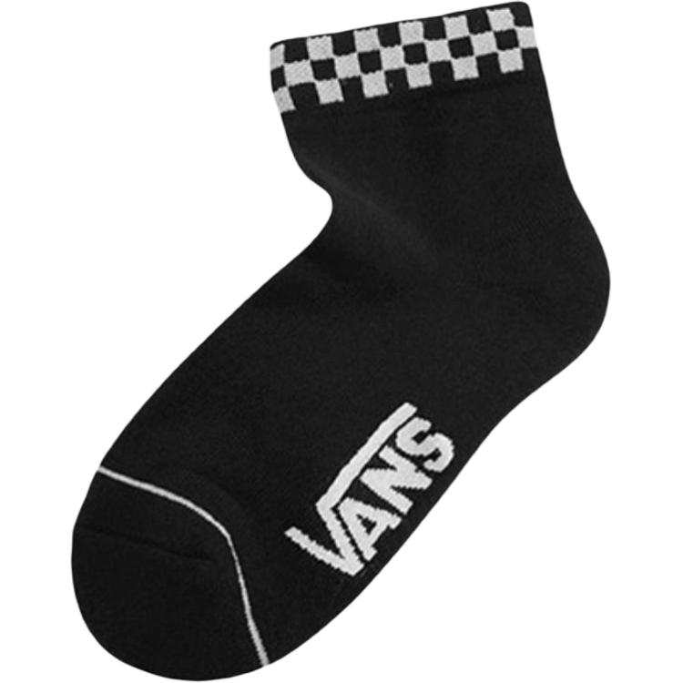 Vans Vans PEEK A CHECK Crew Socks Unisex 3 Pack Black