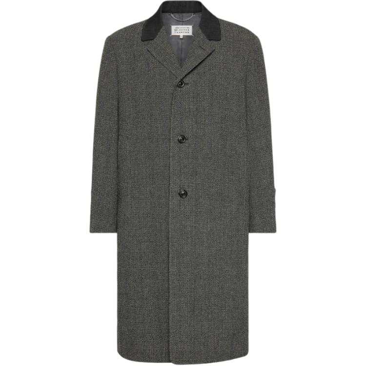 Maison Margiela Long Sleeved Single-Breasted Coat