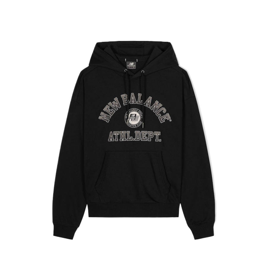 New Balance New Balance Sweatshirts Unisex Black Hooded Moderate