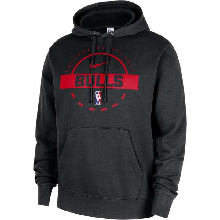 Nike Nike Chicago Bulls Club Men's Nike Nba Practice Pullover Hoodie
