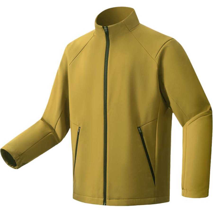 Hodo Hodo Jackets Men's Stand Collar Moderate Soft Shell