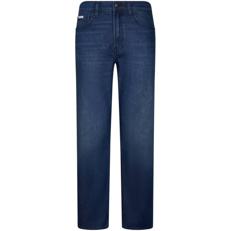 Calvin Klein Jeans Men's 3WB Denim Blue Moderate Straight Fit Pants