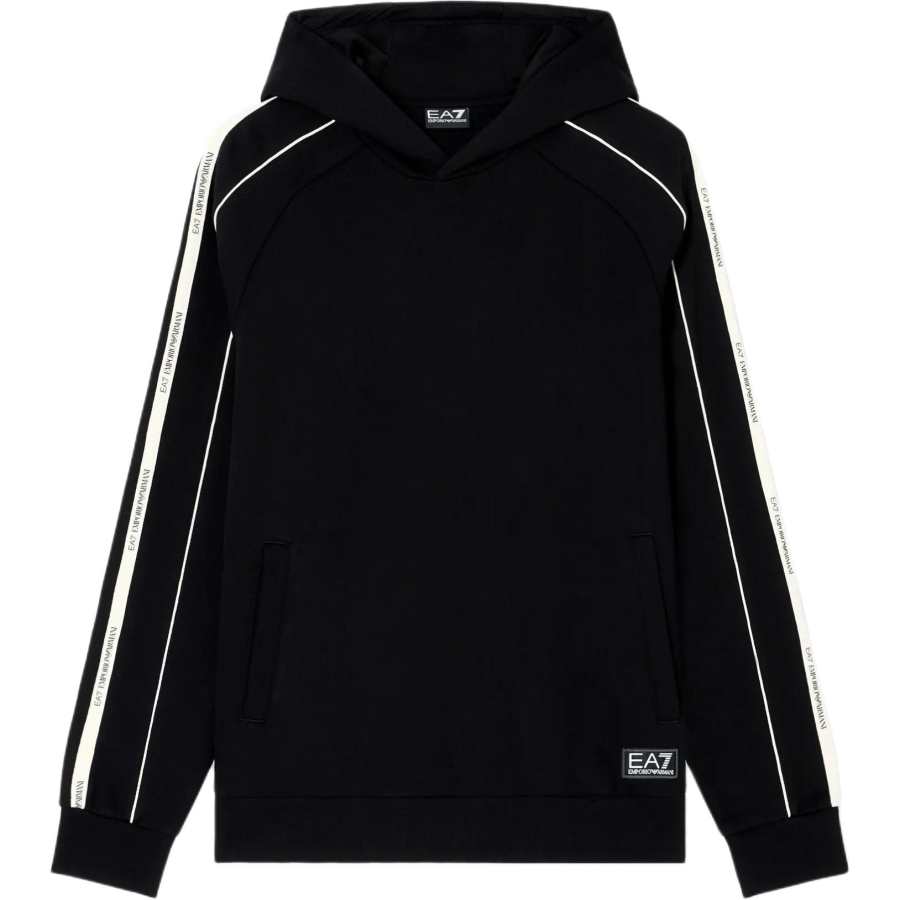 EMPORIO ARMANI EA7 Fleece Lined Hooded Pullover Sweatshirt Men's