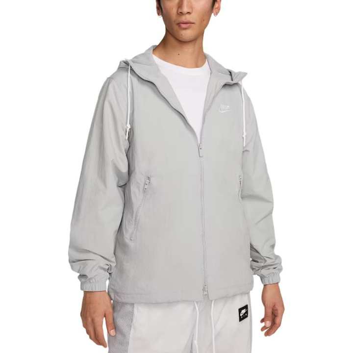 Nike Nike Clothing Jackets Men's Gray Hooded Moderate Other