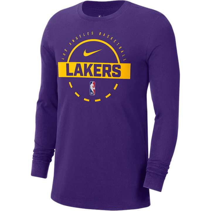 Nike Nike Los Angeles Lakers Men's Nike Nba Practice Long-Sleeve T-Shirt