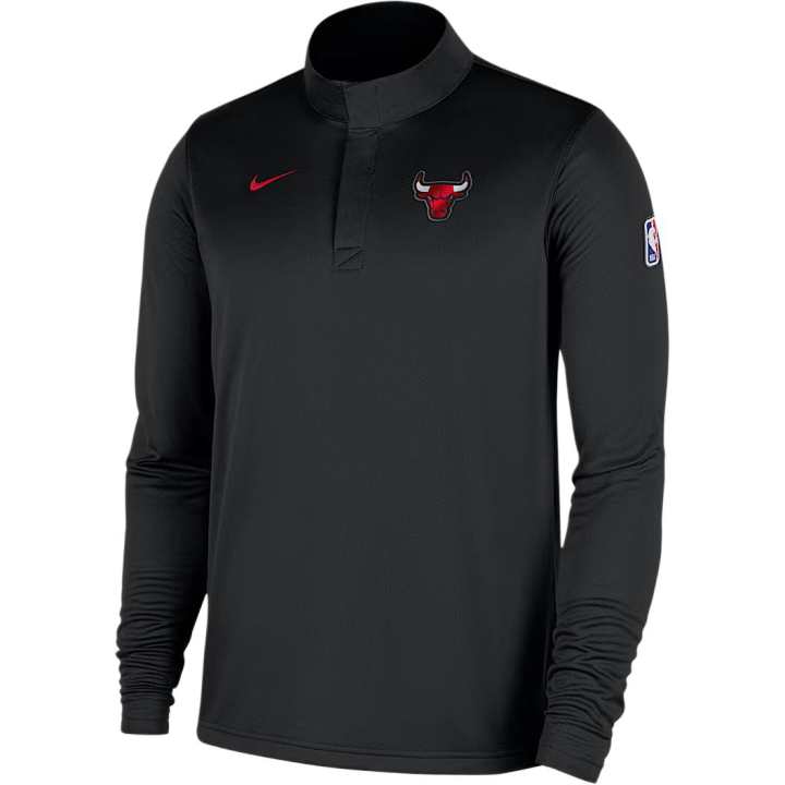 Nike Nike Chicago Bulls Men's Nike Dri-FIT Nba 1/4-Zip Long-Sleeve Top