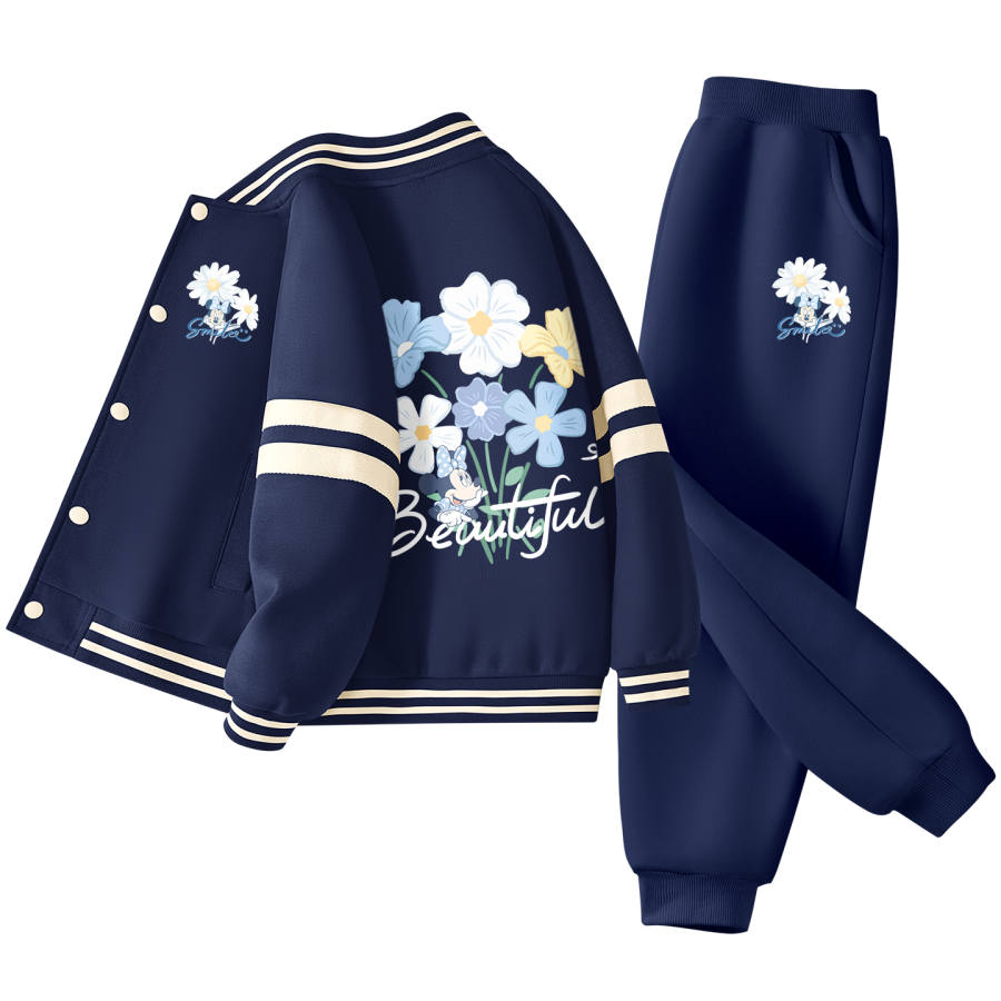 Disney Kids Casual Sportswear Crew Neck Moderate