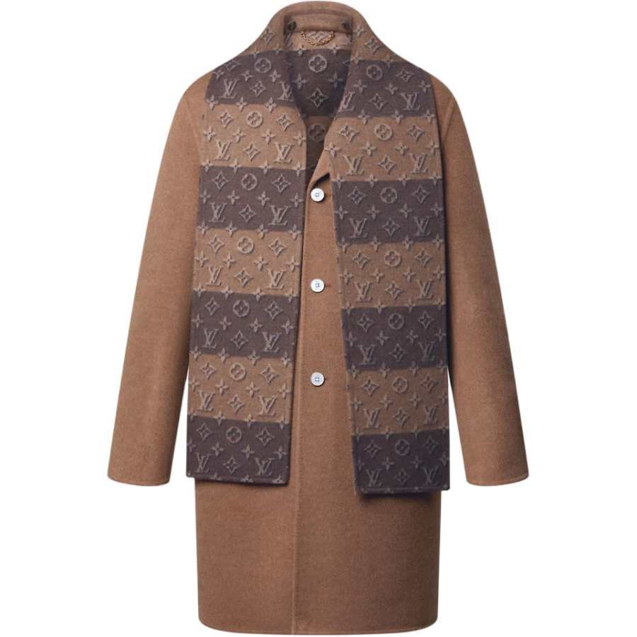 LOUIS VUITTON LOUIS VUITTON Double Face Relaxed Coat